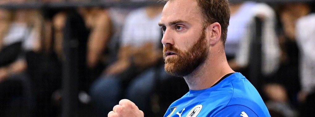 Handball-Torhüter Andi Wolff strahlte gegen Ungarn Sicherheit aus. - © Marijan Murat/dpa