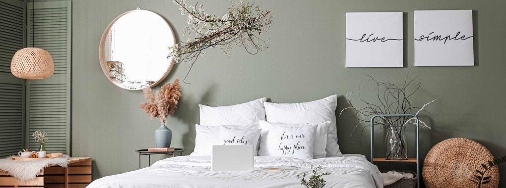 Ein aktueller Einrichtungs-Trend: natürliche Töne, auch für die Tapete. Hier von Erfurt. - © Erfurt/DTI/Erfurt/DTI/dpa