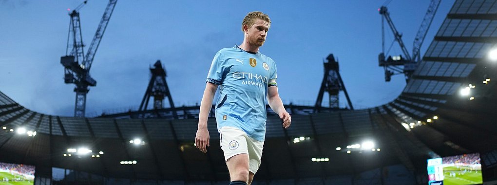Kevin De Bruyne beim Heimspiel gegen Aston Villa. - © Jon Super/AP/dpa