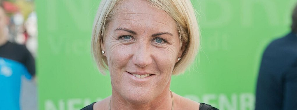 1996 wurde sie Olympiasiegerin: Astrid Kumbernuss. - &copy; Stefan Sauer/dpa-zentralbild/ZB