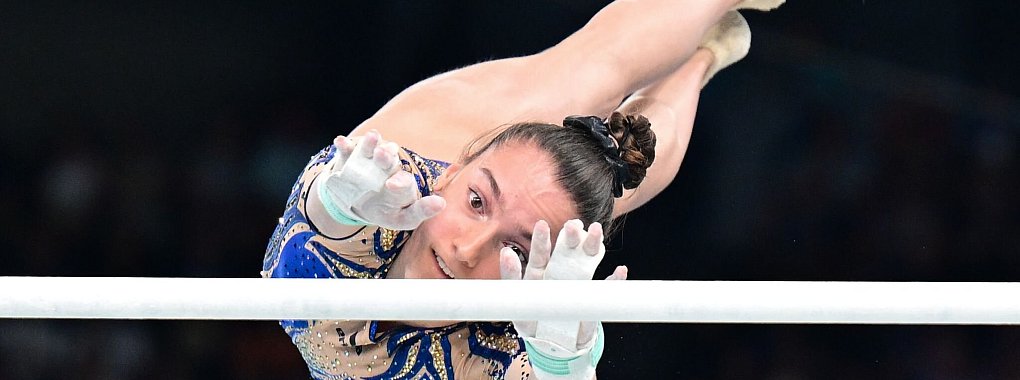 Helen Kevric hat sich in die Weltspitze geturnt. - &copy; Sina Schuldt/dpa