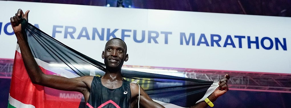 Der zweimalige Sieger des Frankfurt-Marathons, Brimin Misoi Kipkorir, ist wegen Dopings für fünf Jahre gesperrt worden. - © Uwe Anspach/dpa