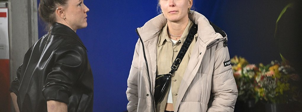 Äußerte sich erstmals zu ihrer Degradierung: Merle Frohms. - © Sebastian Gollnow/dpa