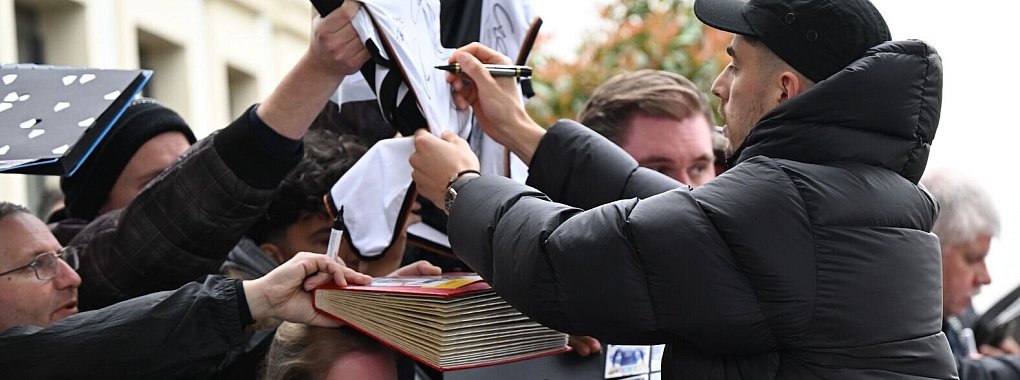 Nationalspieler Kai Havertz kommt im Teamhotel in Gravenbruch an. - &copy; Arne Dedert/dpa