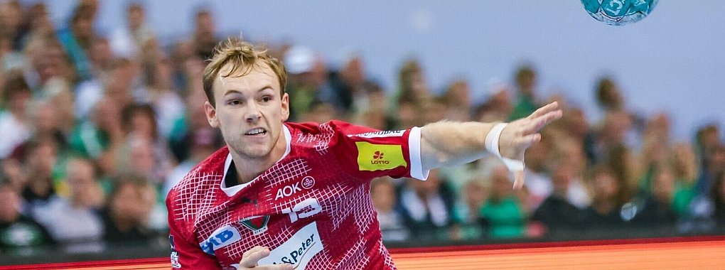 F&uuml;chse-Spieler Mathias Gidsel will mit Berlin wieder die European League gewinnen. - &copy; Jan Woitas/dpa