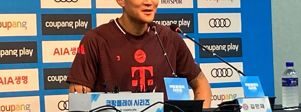 Gefragter Bayern-Star in Seoul: Minjae Kim. - &copy; Klaus Bergmann/dpa