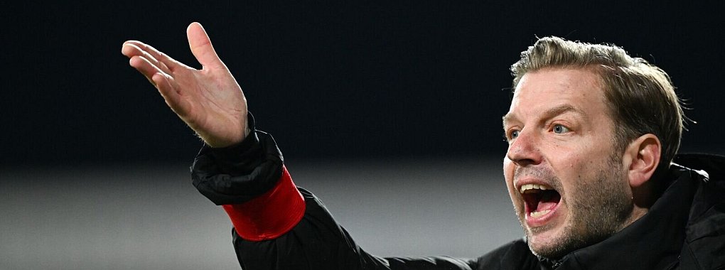 Trat als Eupen-Trainer zurück: Florian Kohfeldt. - © John Thys/Belga/dpa