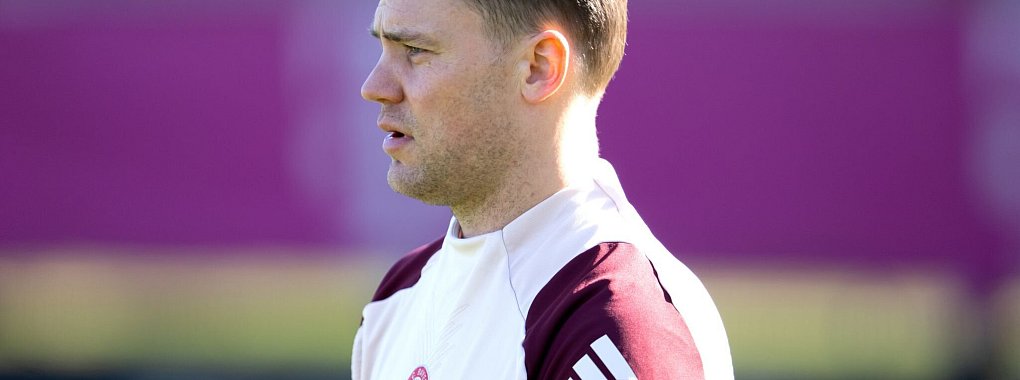 Manuel Neuer ist wieder im Training zurück. - © Sven Hoppe/dpa