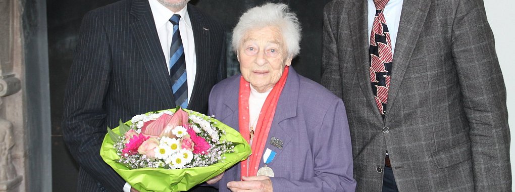 Karla Raveh, Lemgoer Ehrenb&uuml;rgerin. - &copy; Judith Stracke