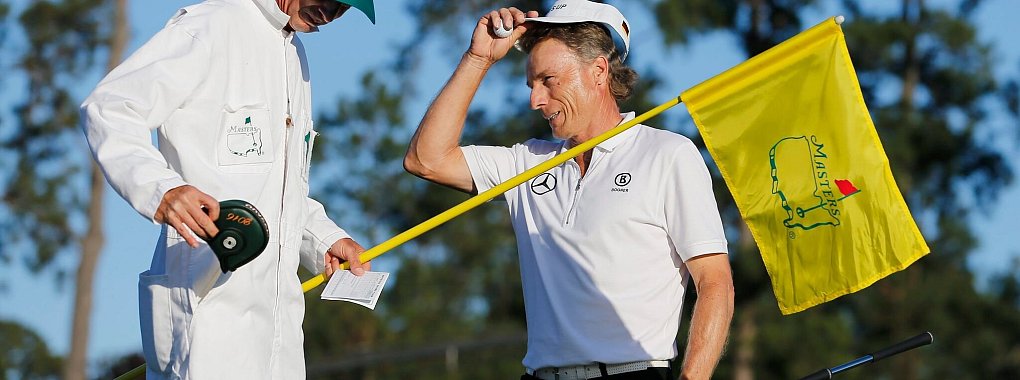 Golf-Ikone Bernhard Langer wird zum letzten Mal beim Masters in Augusta abschlagen. - © picture alliance / dpa