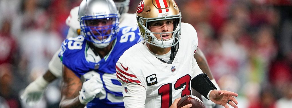 Brock Purdy hat die San Francisco 49ers zum Sieg bei den Seattle Seahawks geführt. - © Lindsey Wasson/AP/dpa