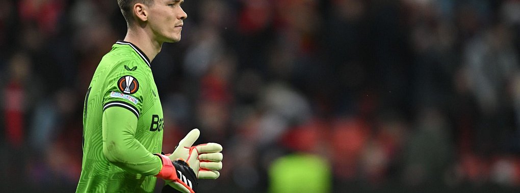 Wird auch im Europa-League-Finale zum Einsatz kommen: Leverkusens Torwart Matej Kovar. - &copy; Marius Becker/dpa