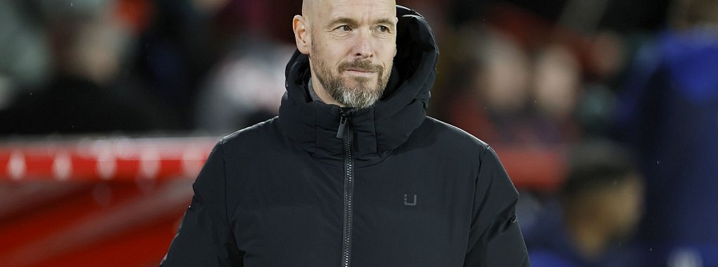 Laut englischen Medienberichten soll ten Hag unabhängig vom Ausgang des Cup-Finals den Club verlassen. - © Richard Sellers/PA Wire/dpa