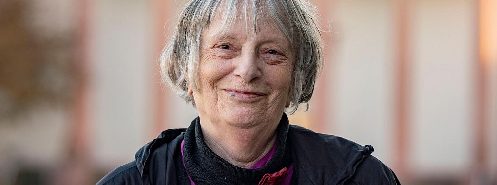 Elke Erb ist tot. Die Schriftstellerin starb im Alter von 85 Jahren in Berlin. - &copy; Frank Rumpenhorst/dpa