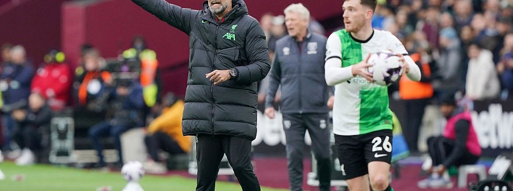 Liverpools Trainer J&uuml;rgen Klopp und sein Team haben erneut Punkte liegen lassen. - &copy; Adam Davy/PA Wire/dpa