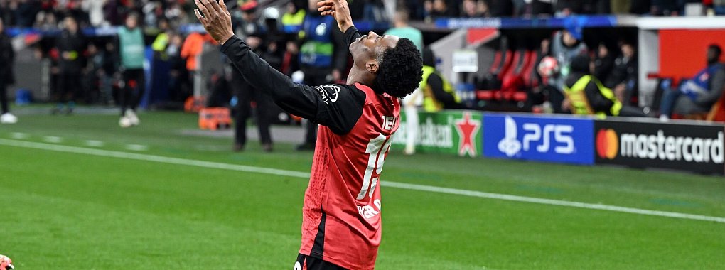 Tella erzielte sein erstes Tor in der Champions League. - © Federico Gambarini/dpa
