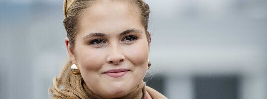Prinzessin Amalia vor der Taufe des neuen Marineschiffs «Den Helder». - © Sem Van Der Wal/ANP/dpa