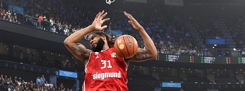 Devin Booker konnte die Bayern-Niederlage in Hamburg nicht verhindern. - © Michael Schwartz/dpa