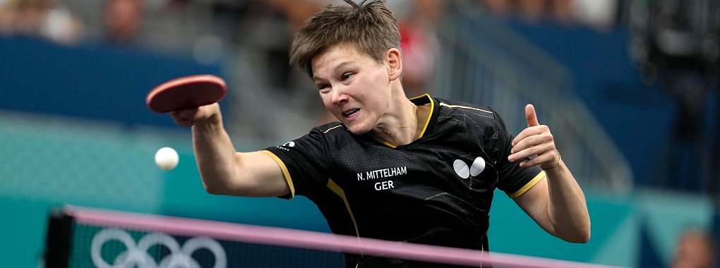 Verpasste das EM-Endspiel: Tischtennis-Nationalspielerin Nina Mittelham. - © Petros Giannakouris/AP