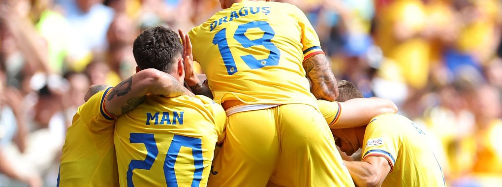 Rum&auml;nien besiegte schwache Ukrainer in ihrem ersten Gruppenspiel deutlich. - &copy; Daniel Karmann/dpa