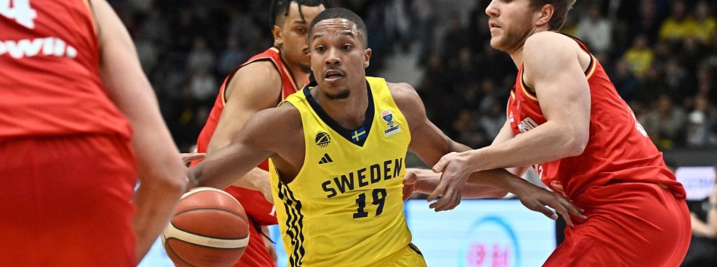 Schwedens Melwin Pantzar und Deutschlands Christian Sengfelder. - © Claudio Bresciani/TT News Agency/AP/dpa