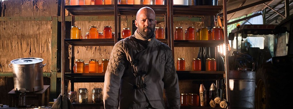 Jason Statham in einer Szene des Films "The Beekeeper". - &copy; Daniel Smith/Metro-Goldwyn-Mayer Pictures Inc./dpa