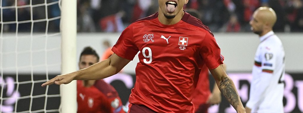 Per Leihe von Milan nach Leipzig: Noah Okafor. - © Alessandro Della Valle/KEYSTONE/dpa