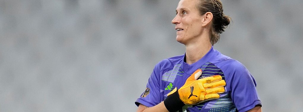Nationaltorhüterin Ann-Katrin Berger hat das Finale der US-Meisterschaft nicht erreicht. - © Julio Cortez/AP/dpa