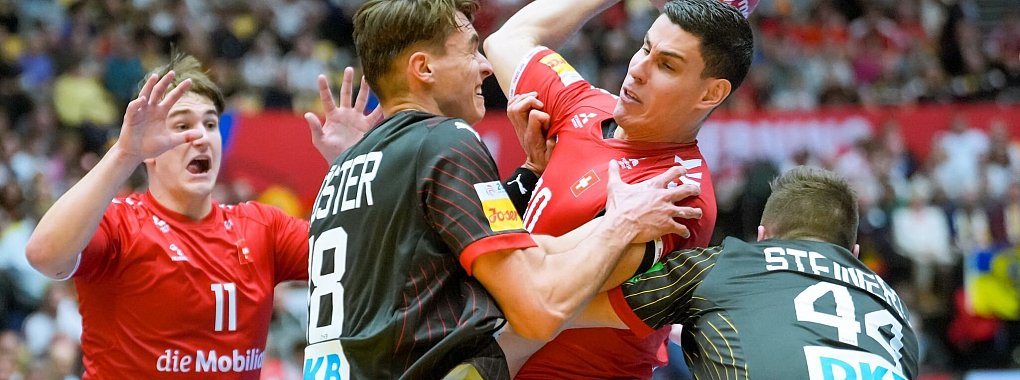 Die deutschen Handballer haben im WM-Vorrundenspiel gegen die Schweiz eine enttäuschende Leistung gezeigt. - © Sören Stache/dpa