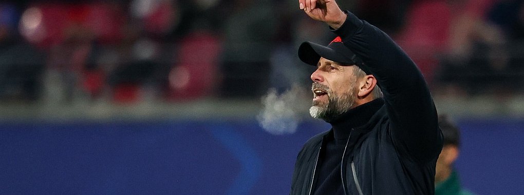 Gibt die Richtung vor: RB Leipzig Trainer Marco Rose. - © Jan Woitas/dpa