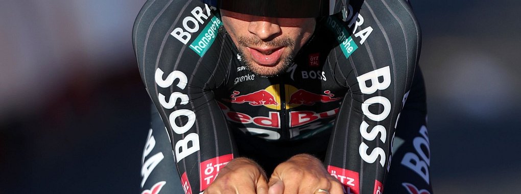 Den vierte Vuelta-Sieg im Visier: Primoz Roglic. - © Pedro Rocha/AP/dpa