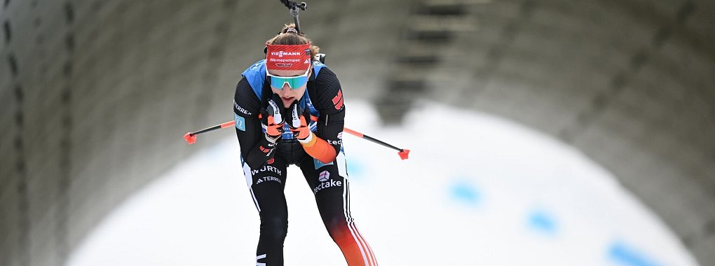 Janina Hettich-Walz erreichte beim Sprint in Canmore als einzige Deutsche die Top Ten. - &copy; Hendrik Schmidt/dpa/Archivbild
