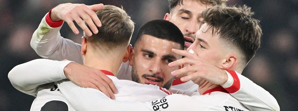 Deniz Undav traf zum 4:0 gegen den SC Freiburg. - © Marijan Murat/dpa