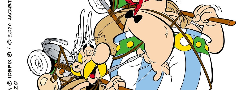 Auf zu neuen Abenteuern: Die Comic-Reihe Asterix und Obelix bekommt einen neuen Band. - © Les Édition Albert René/Egmont Ehapa Media GmbH/dpa