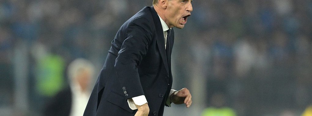 Wurde im Finale der Coppa Italia noch vor Abpfiff des Innenraums verwiesen: Juve-Coach Massimiliano Allegri. - © Alfredo Falcone/LaPresse via ZUMA Press/dpa