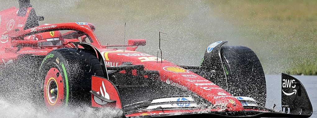 Ferrari-Pilot Charles Leclerc beim Großen Preis von Kanada. - © Graham Hughes/The Canadian Press/AP/dpa