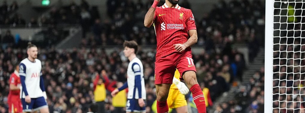 Traf doppelt für den FC Liverpool: Stürmer Mohamed Salah. - © Adam Davy/PA Wire/dpa