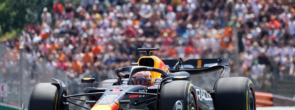 Weltmeister Max Verstappen holte in Spielberg die Pole Position. - © Darko Bandic/AP/dpa