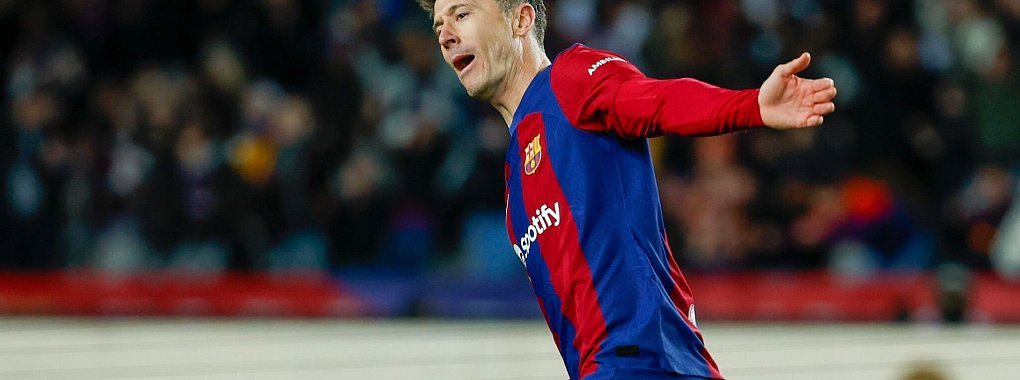 Will beim FC Barcelona bleiben: Robert Lewandowski. - &copy; Joan Monfort/AP/dpa