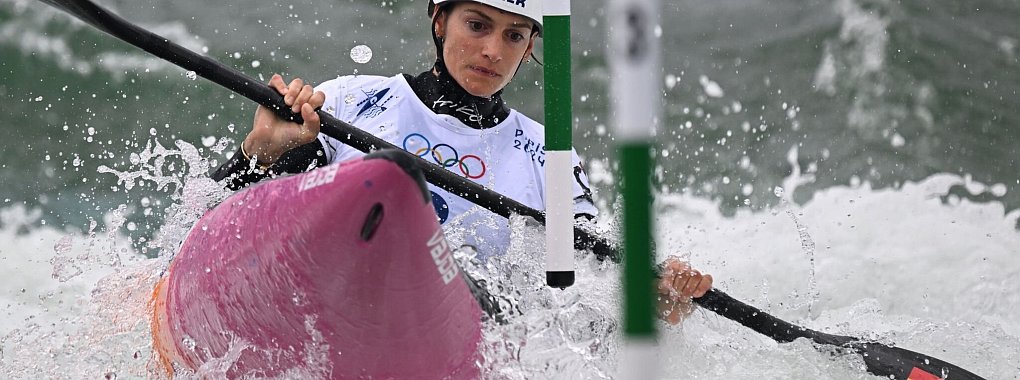 Ricarda Funk ist im olympischen Finale. - &copy; Sebastian Kahnert/dpa