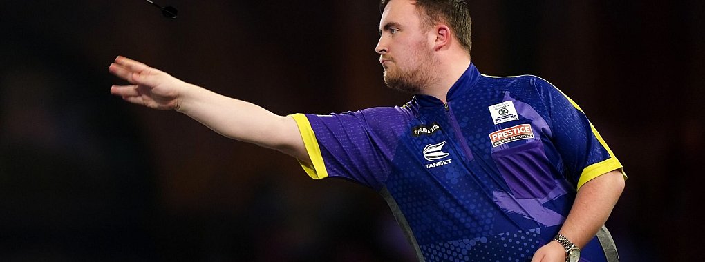 K&ouml;nnte der j&uuml;ngste Weltmeister in der Darts-Geschichte werden: Luke Littler. - &copy; Zac Goodwin/PA Wire/dpa