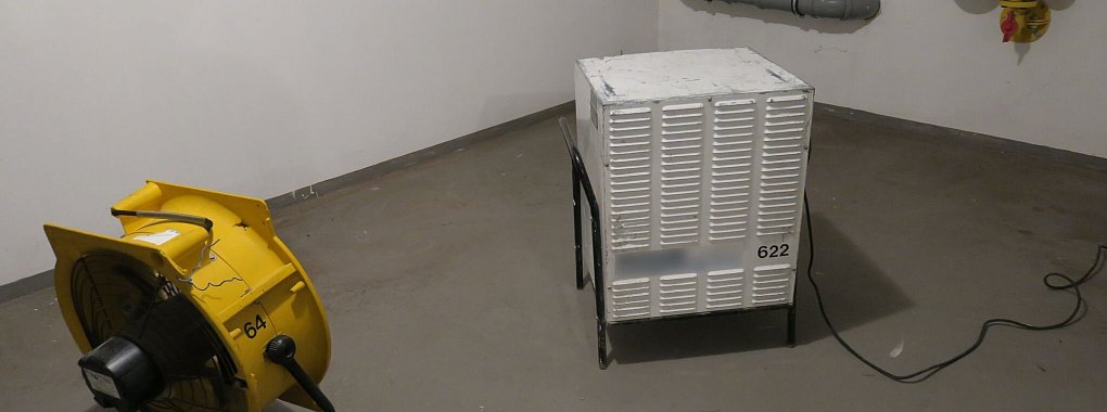 Nach einem Leitungswasserschaden sind häufig umfangreiche Trocknungsarbeiten in der betroffenen Wohnung und den umliegenden Räumen erforderlich. - © Andrea Warnecke/dpa-tmn