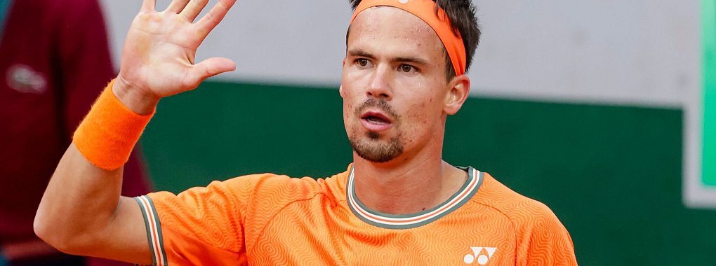 Daniel Altmaier zählt zum Aufgebot des Deutschen Tennis Bunds für die Davis-Cup-Endrunde. - © Frank Molter/dpa