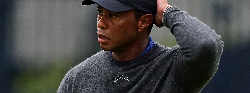Konnte mit dem ersten Tag der British Open nicht zufrieden sein: Tiger Woods. - &copy; Zac Goodwin/PA Wire/dpa