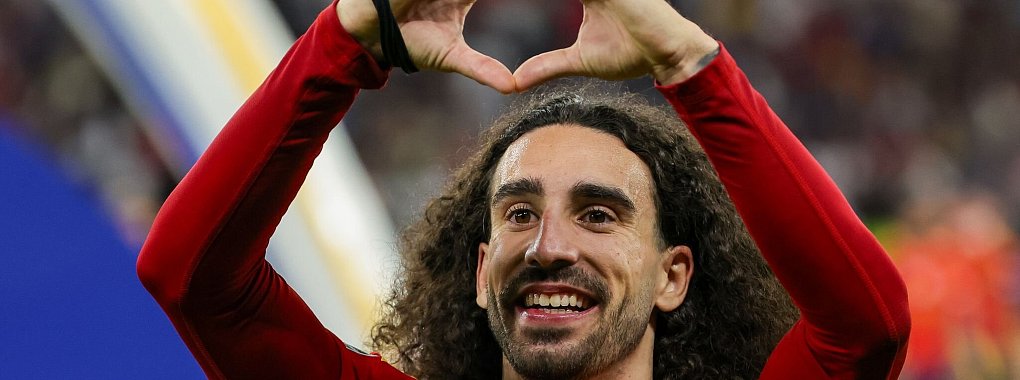 Marc Cucurella gewann mit der spanischen Nationalmannschaft den EM-Titel. - &copy; Christian Charisius/dpa