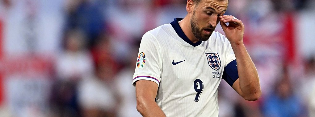 Die Three Lions um Harry Kane zeigten gegen Slowenien erneut einen zähen Auftritt. - © Marius Becker/dpa
