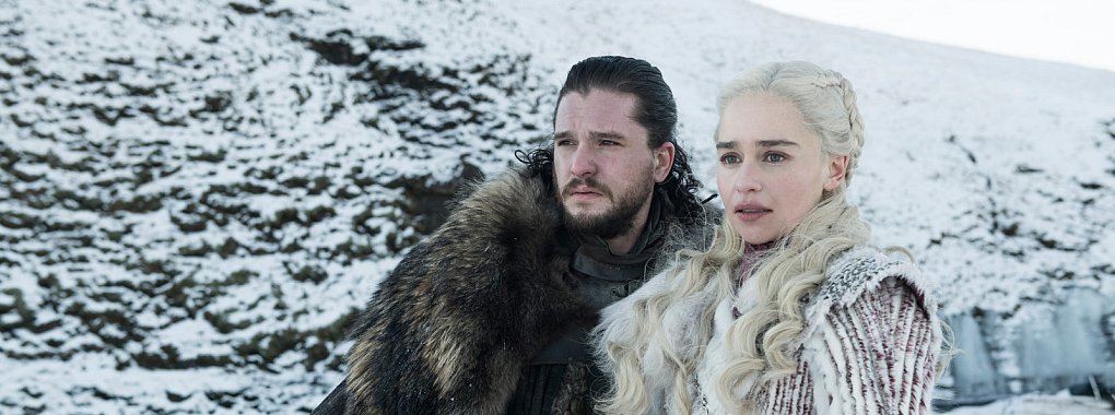 Ein letztes Mal dürfen sich "Game of Thrones"-Fans auf den Auftritt von Jon Schnee (Kit Harington) und Daenerys Targaryen (Emilia Clarke) freuen. - © Sky/dpa