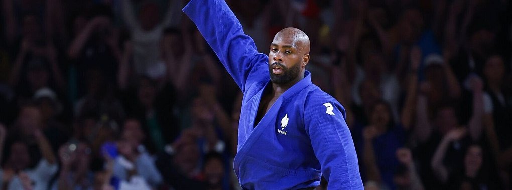 Wieder mal nicht zu schlagen: Lokalmatador Teddy Riner holte Olympia-Gold. - &copy; Jan Woitas/dpa