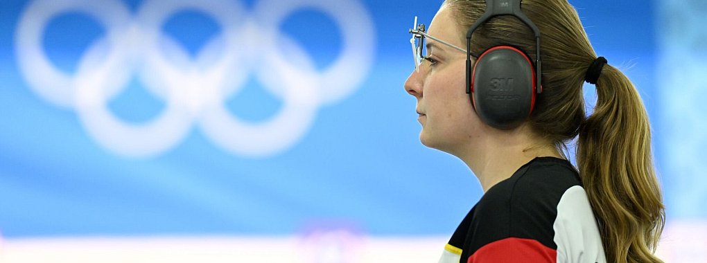 Doreen Vennekamp verpasste im Wettbewerb mit der Sportpistole &uuml;berraschend das Finale. - &copy; Sina Schuldt/dpa