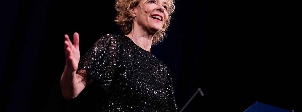 Katja Riemann beim Literaturfestival Lit.Cologne. - &copy; Rolf Vennenbernd/dpa